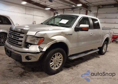 2014 Ford F-150 Lariat from USA, damaged, VIN 1FTFW1EF2EKE22682